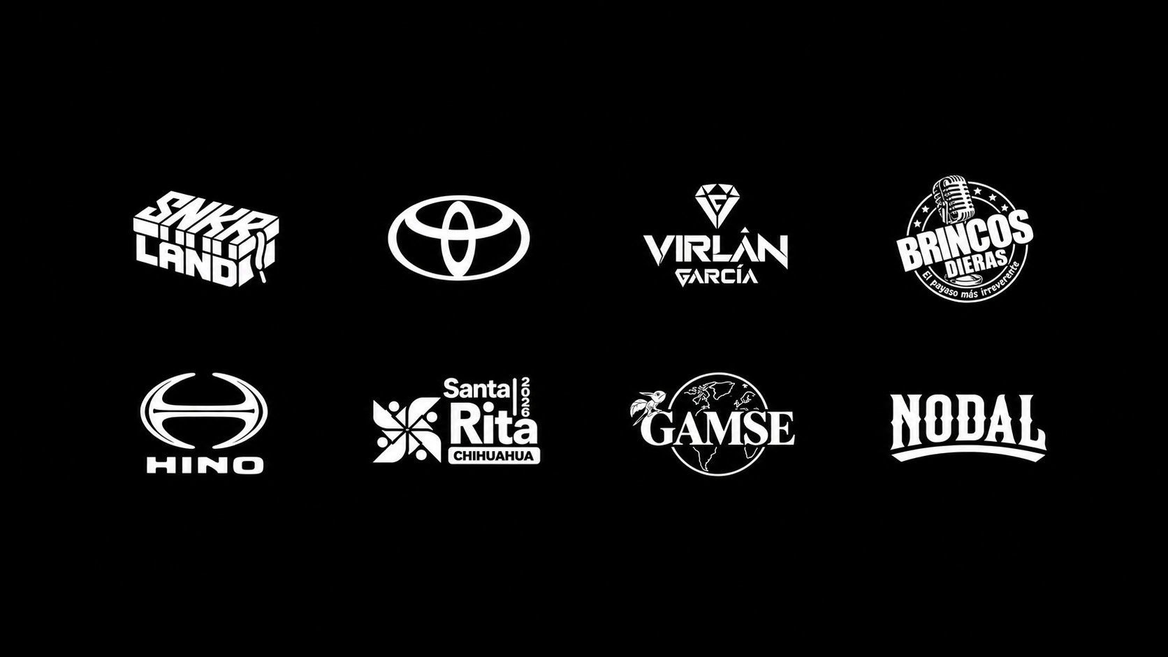 Logotipos de clientes de RC Films MX